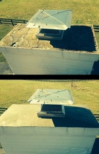 Chimney Wash Before & After 2